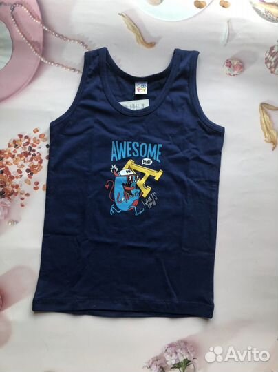 Майка и трусы для мальчика 104