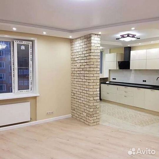 Ремонт квартир под ключ, рассрочка до 2 лет