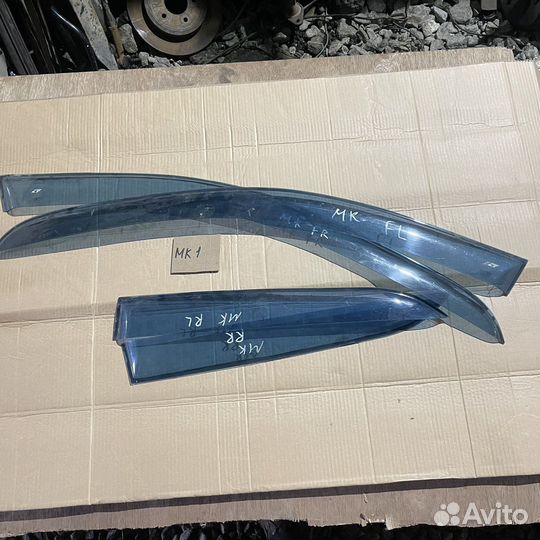 Ветровики geely mk