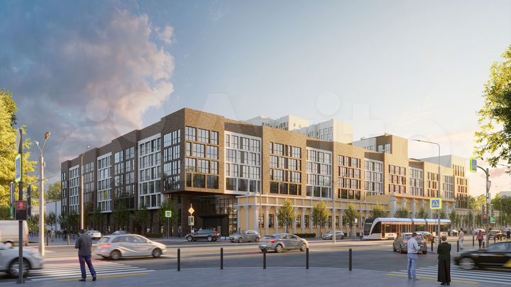 3-к. квартира, 68,9 м², 10/21 эт.