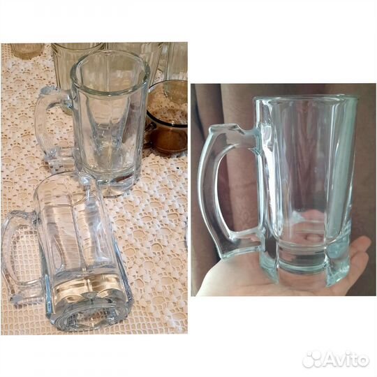 Кружки, стаканы, бокалы, стопки, рюмки. СССР