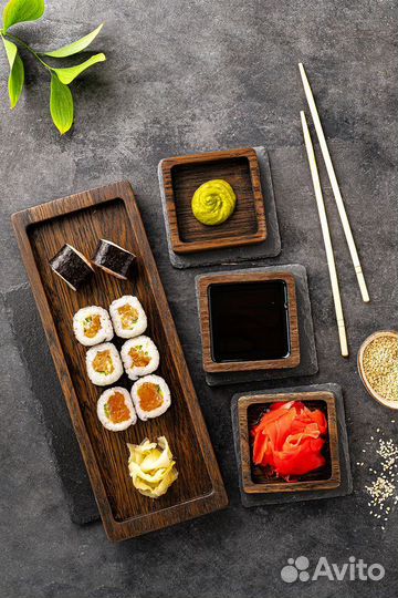 Доски для подачи блюд, нарезок, шотов horeca