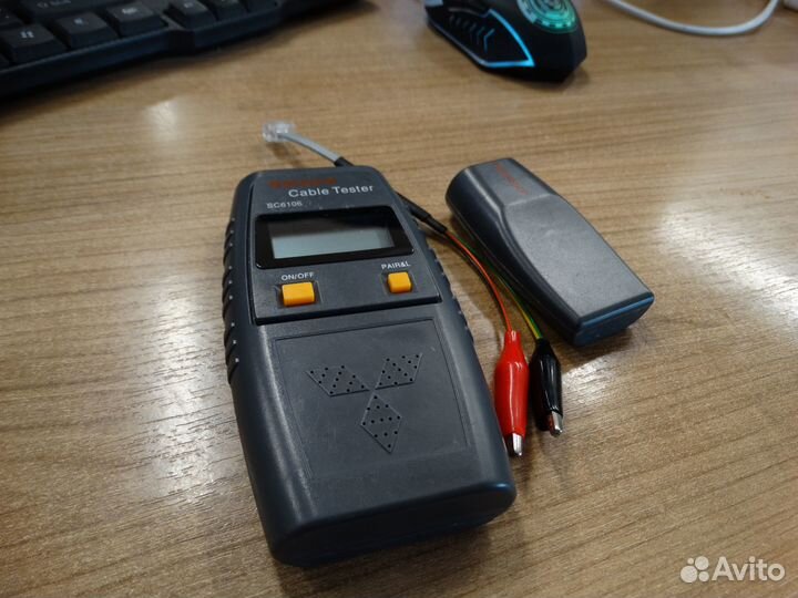 Кабельный LAN тестер SC6106