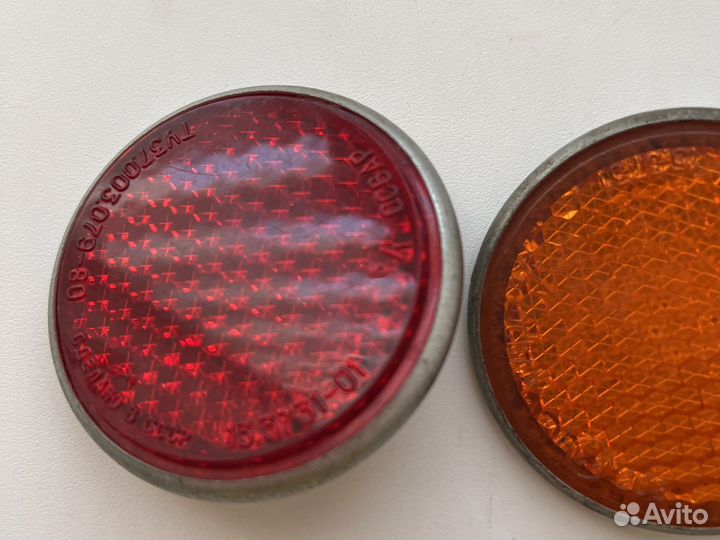 Катафоты на велосипед СССР 3 шт