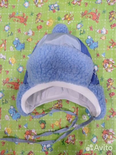 Новая детская зимняя шапка, размер 44