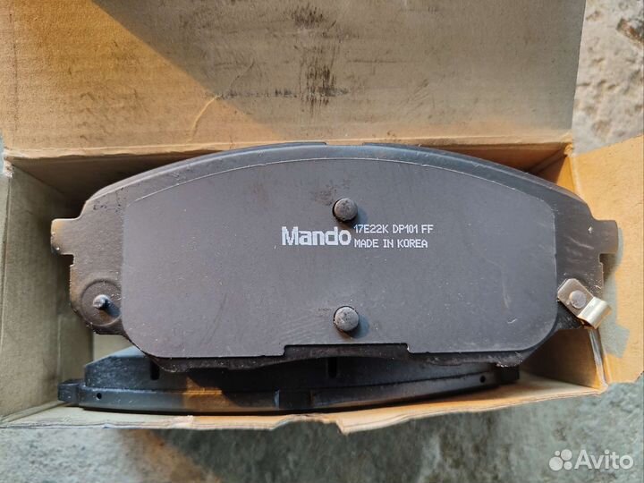 Mando MPK48NS колодки передние