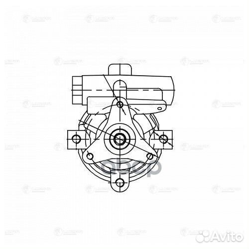 Насос гидроусилителя руля LPS0901 luzar