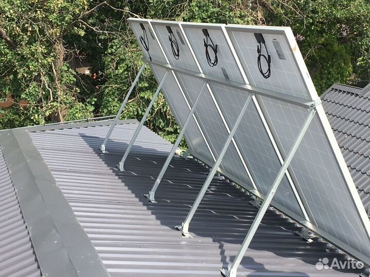 Установка и подключение солнечных панелей