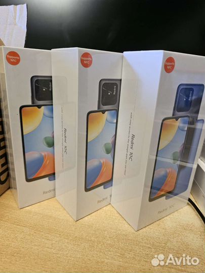 Новый Смартфон Xiaomi Redmi 10C 3/64 гб синий