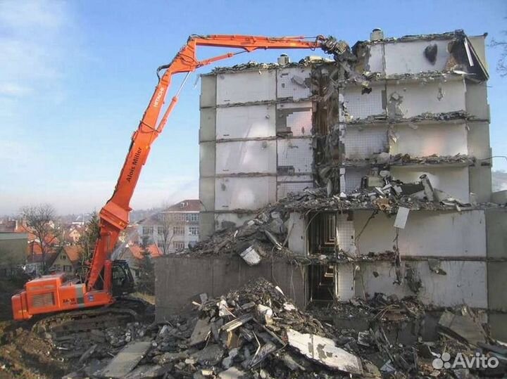 Снос зданий, приму кирпичный бой