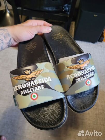 Aeronautica military Шлёпанцы 44 (сланцы) Оригинал