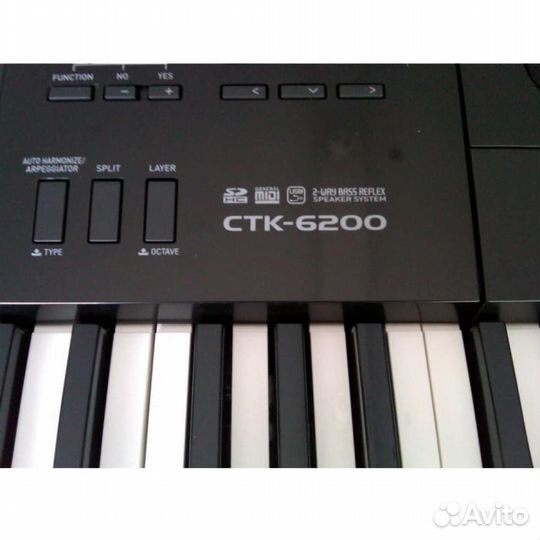 Синтезатор casio ctk 6200