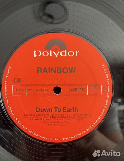 Rainbow – Down To Earth 1979