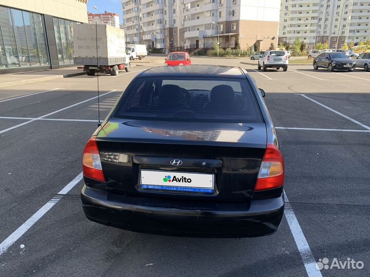 Hyundai Accent 1.5 МТ, 2007, 256 000 км