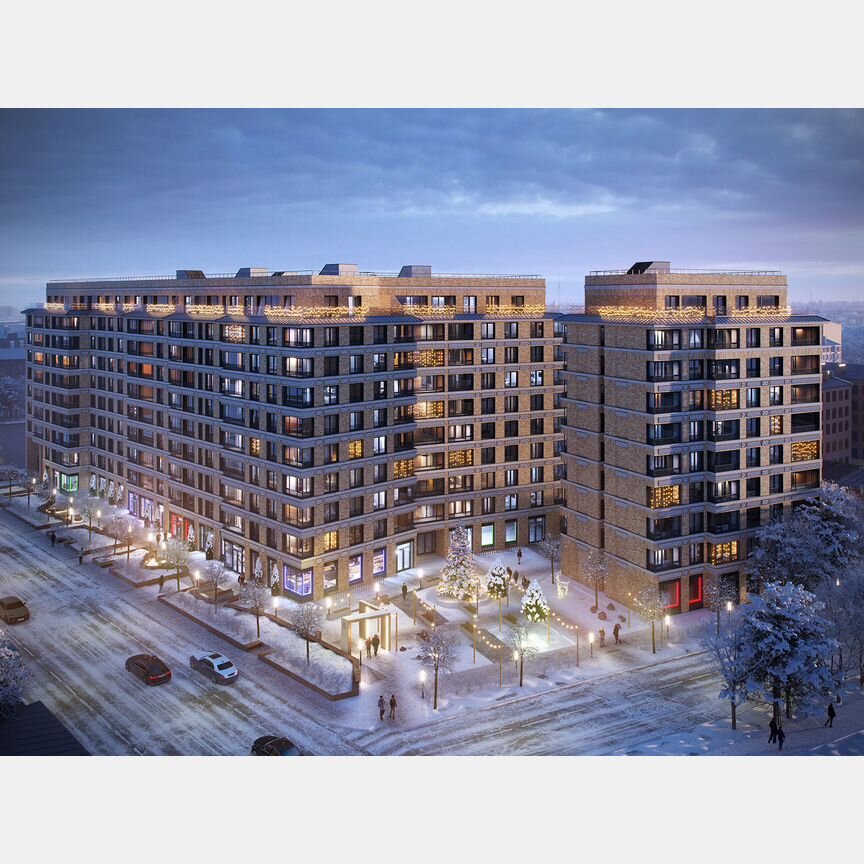 2-к. квартира, 58,8 м², 8/10 эт.
