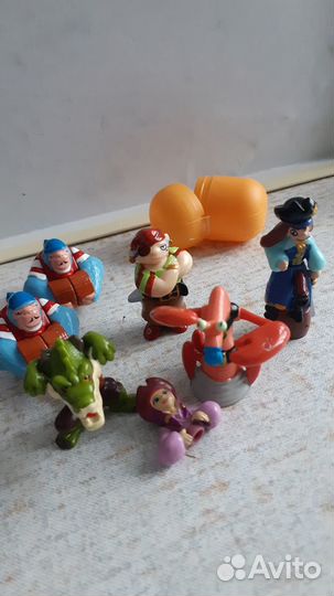 Киндер-игрушки 1990х гг