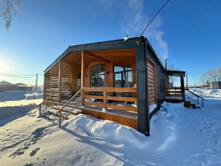 Дом 100 м² на участке 10 сот.