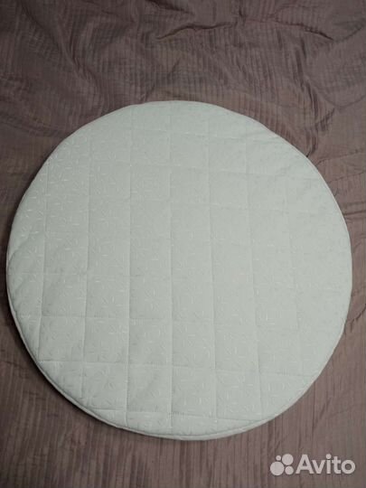 Матрас детский в круглую кроватку