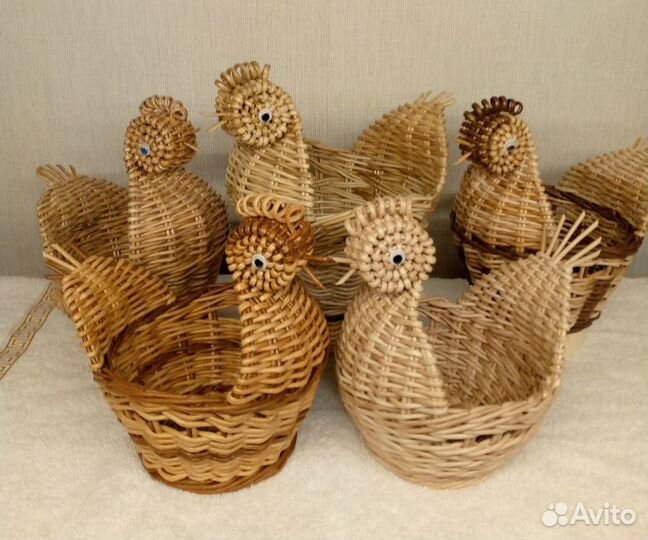 Плетеная курочка