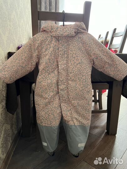Зимний комбинезон для девочки 86