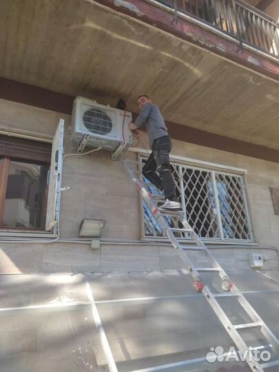 Монтаж установка кондиционеров