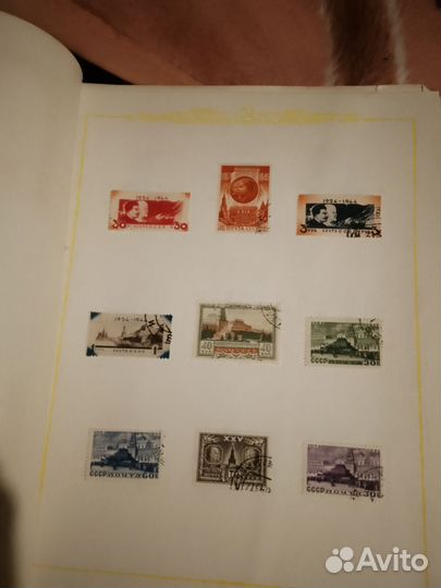 Почтовые марки СССР альбомы
