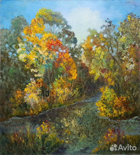 Картина маслом пейзаж