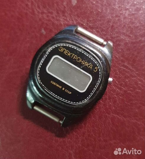 Часы электроника 5 СССР