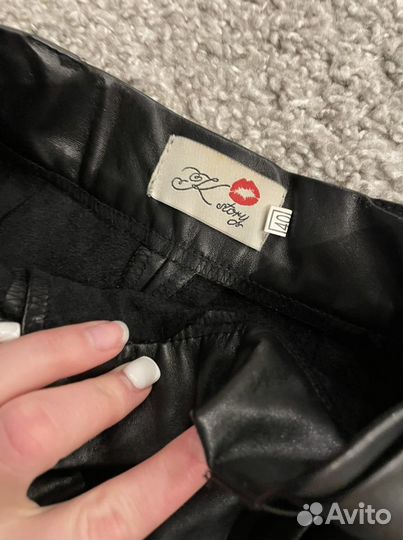 Кожаные Шорты