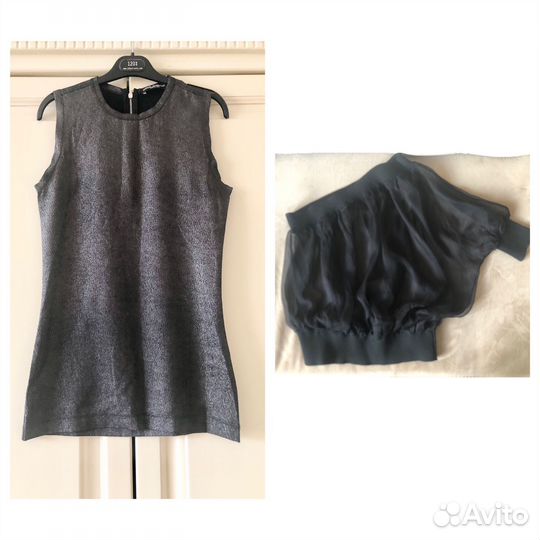 Шелковые топы блузы Dolce Gabbana, оригинал