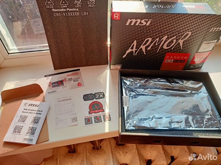 Msi Rx 580 8gb Armor OS