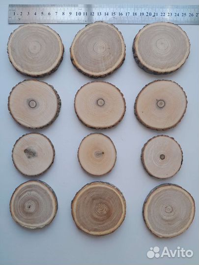 Спилы деревьев без трещин