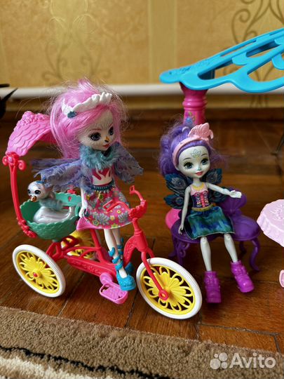 Куклы enchantimals. Кабриолет для barbie