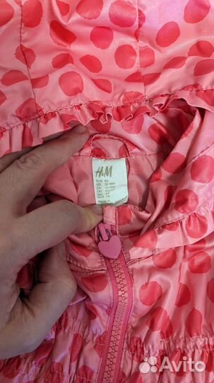 Куртки для девочки 86 92