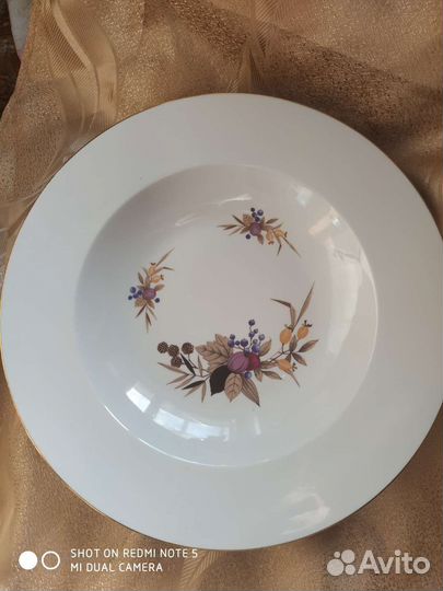 Блюдо фарфор Германия Кольдиц
