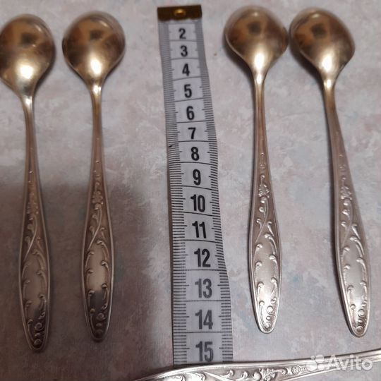 Чайные ложки из мельхиора СССР
