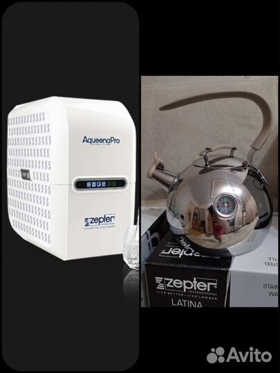 Чайник Zepter, Aqueena Pro фильтр