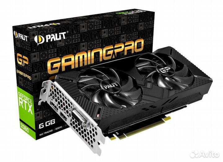 Видеокарта Palit rtx 2060 6gb
