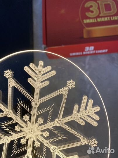 Светильник / ночник новогодний новый