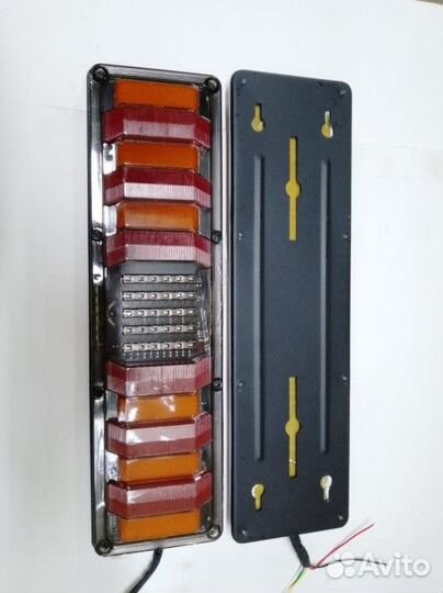 Фонари задние Газель 3302 12-24В Е квадрат 46 см