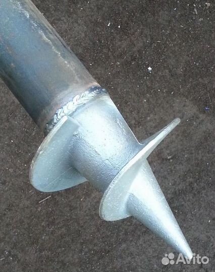 Винтовые сваи 57 мм / Наконечники для винтовых сва