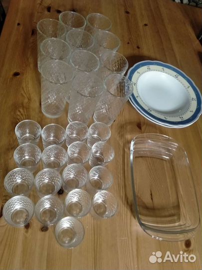 Стаканы, рюмки Икея