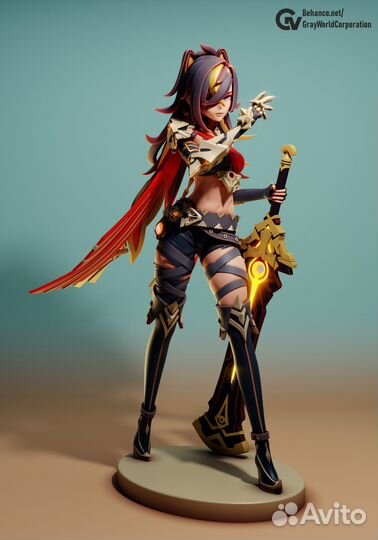 3D фигурка Dehya (Genshin)