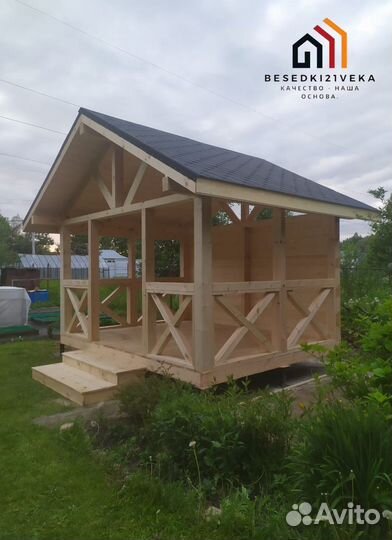 Беседка под ключ