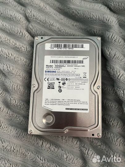 Жесткий Диск 500гб Samsung