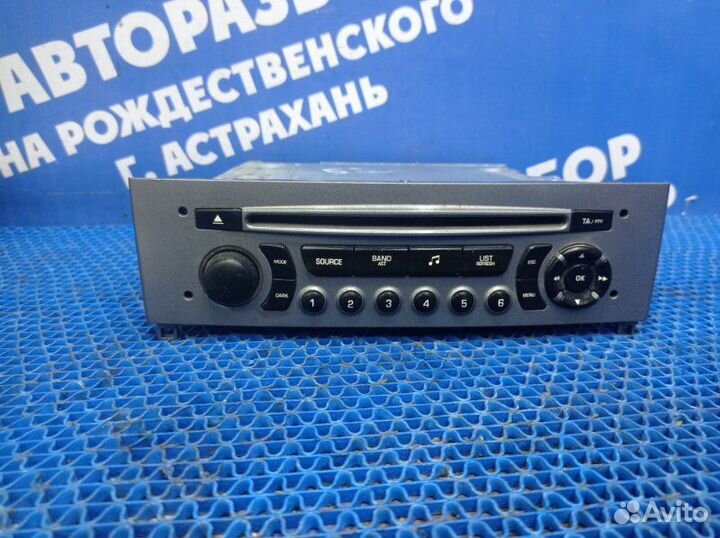 Магнитола Peugeot 308 хэтчбек EP6C 2012