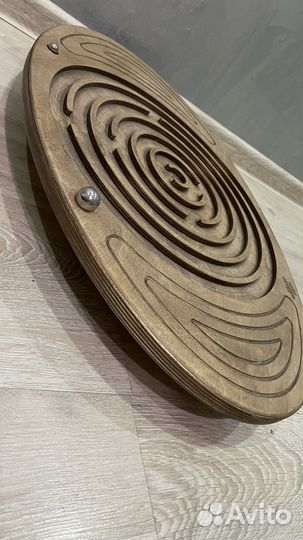 Тренажер балансборд Wooden foxy