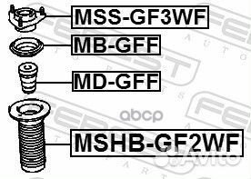 Опора переднего амортизатора MSS-GF3WF Febest