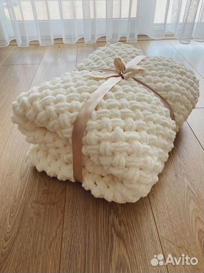 Плед детский плюшевый