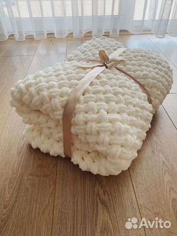 Плед детский плюшевый